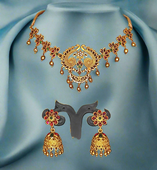 Compelling Antique Choker heart