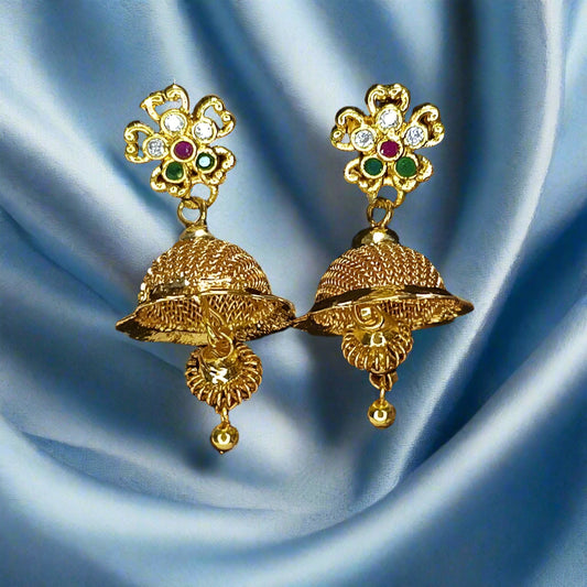 Alluring flower Jumki-Multicolr