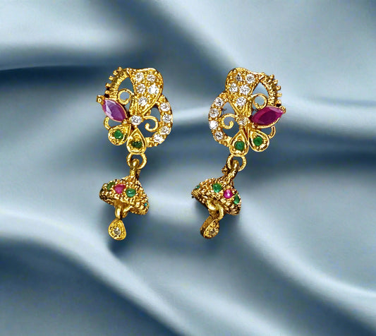 Mesmerizing Peacock Earring